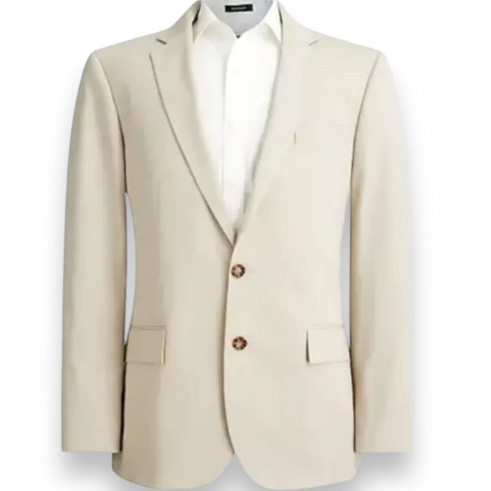 J Crew‎ Men's 40L Thompson Stretch Suit Jacket Stretch Chino Chic Preppy BA491 - Picture 14 of 14